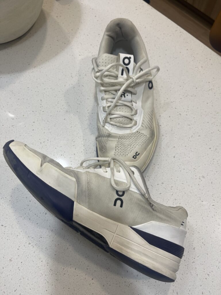 On THE ROGER Pro Tennis Shoe
